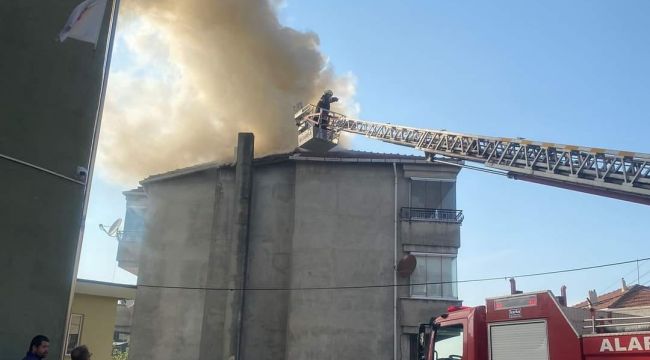 - Alaplı’da fırın bacası yandı, dumanı görenler panik yaşadı