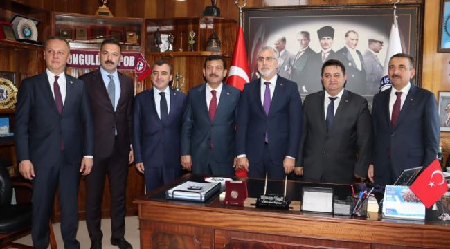  Çalışma Bakanı Işıkhan GMİS'i ziyaret etti