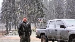 - Bartın ve Zonguldak'ta mevsimin ilk kar yağışı başladı