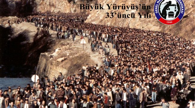 4-8 OCAK ANKARA YÜRÜYÜŞÜ’NÜN 33. YILI