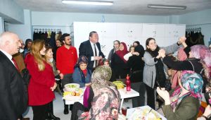 BAŞKAN TEKİN BİR DİZİ ZİYARETLERDE BULUNDU