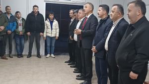 MUTLU, ARMUTÇUK'TA MADENCİLERLE BİR ARAYA GELDİ