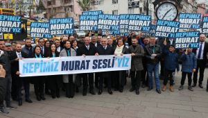 “Hepimiz Murat Sesli’yiz” dediler, sahaya indiler