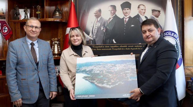 Zonguldak Kömür Jeoparkı Yönetimi’nden GMİS’e ziyaret