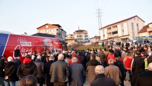 BAŞKAN POSBIYIK, ÖREN VE ÖMERLİ’DE COŞKUYLA KARŞILANDI