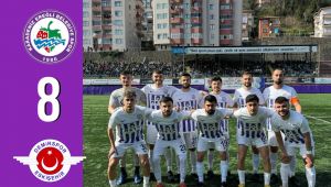 EREĞLİ BELEDİYESPOR'DAN GOL YAĞMURU