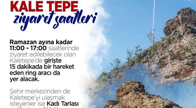 KALETEPE HALKIN ZİYARETİNE AÇILDI!