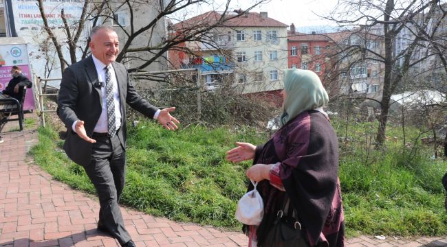 Sesli “Sorunların çözümü bizde” 