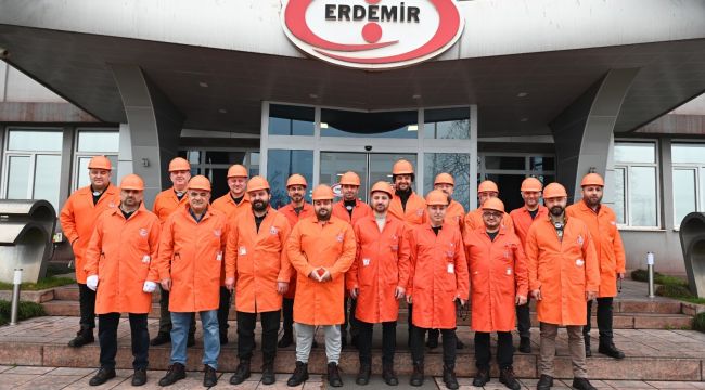 TSO üyeleri Erdemir’i ziyaret etti