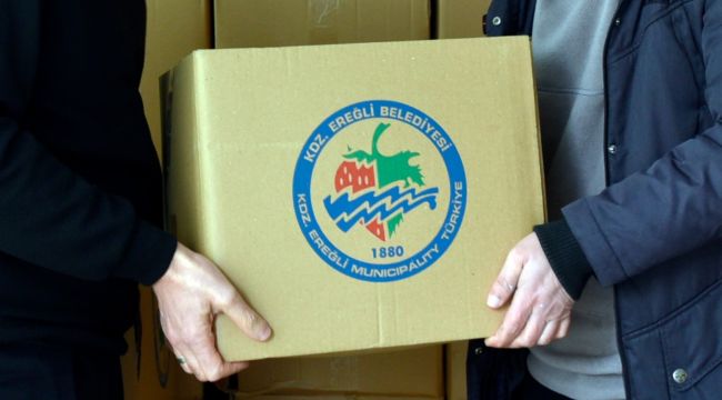 KDZ. EREĞLİ BELEDİYESİ, BİN AİLEYE GIDA YARDIMINDA BULUNUYOR