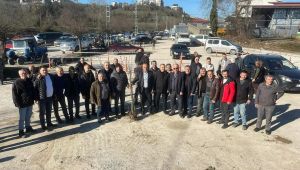 30 BİN KESTANE FİDANI ALAPLI ÇİFTÇİSİYLE BULUŞTU
