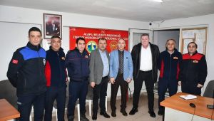 BAŞKAN TEKİN, GÖREVİ BAŞINDAKİLERİ YALNIZ BIRAKMADI…