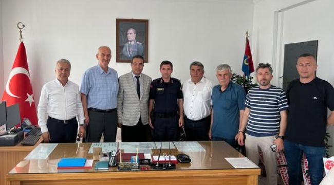 JANDARMA TEŞKİLATINA GAZETECİLERDEN KURULUŞ KUTLAMASI…