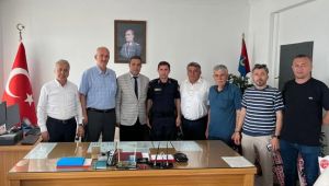 JANDARMA TEŞKİLATINA GAZETECİLERDEN KURULUŞ KUTLAMASI…