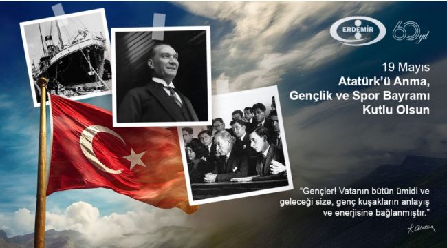 Erdemir 19 Mayıs Mesajı