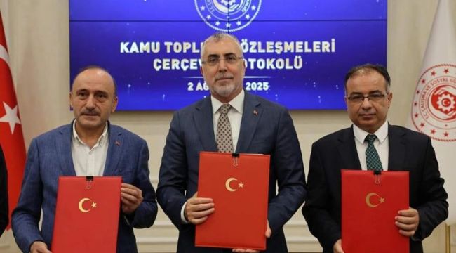 Kamu işçileri için protokol imzalandı
