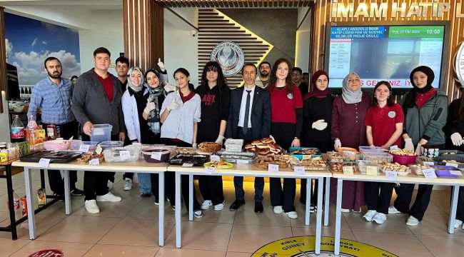 - GAZZE İÇİN YARDIM KERMESİ DÜZENLENDİ…