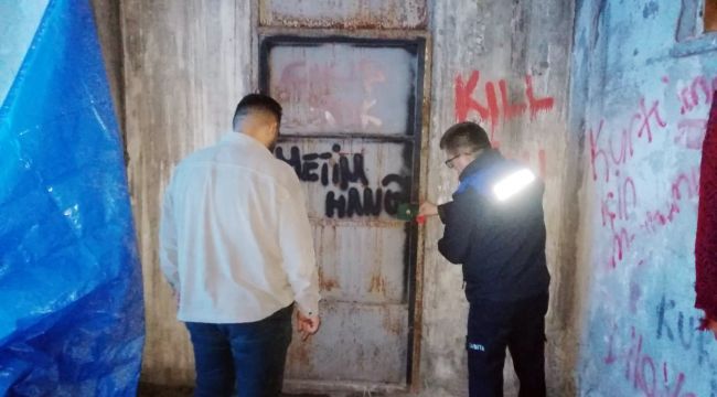 İZİNSİZ FAALİYET GÖSTEREN ‘KORKU EVİ’ KAPATILDI