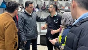 KAYMAKAM KÖKSAL, ESNAFIN SORUNLARINI DİNLEDİ…