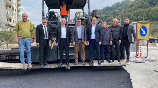 OSB’DE YOL ÇALIŞMALARI DEVAM EDİYOR…