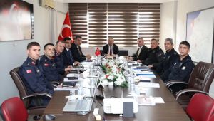 GÜVENLİK TOPLANTISI EREĞLİ DE YAPILDI…