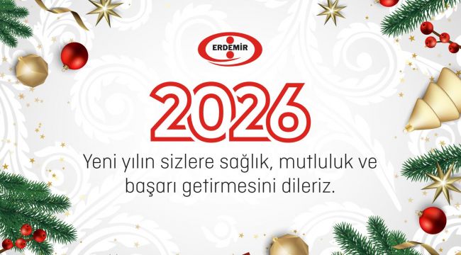 ERDEMİR'DEN YENİ YIL İLANI