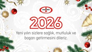 ERDEMİR'DEN YENİ YIL İLANI