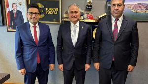 - VEKİL BOZKURT EREĞLİ VE ALAPLI KAYMAKAMINI AĞIRLADI…