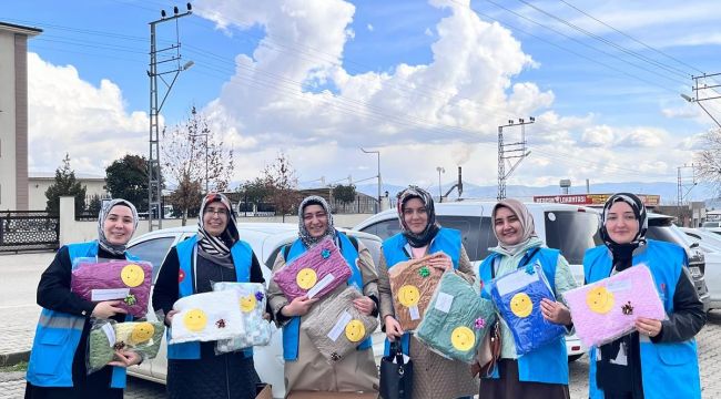 ALAPLI’NIN SEVGİ İLMEKLERİ NURDAĞI’NDAKİ ÇOCUKLARA ULAŞTI