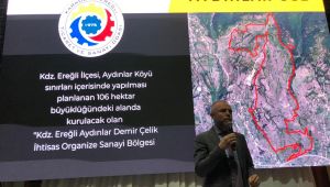 PROJELERİ ÜYELERİNE ANLATTI