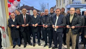 SOSYAL TESİS TÖRENLE HİZMETE AÇILDI..