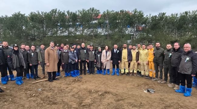 ZONGULDAK’TA 2 BİN 26 FİDAN TOPRAKLA BULUŞTU