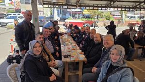 AŞEVİNDE CENNETLİKLERLE MANEVİ SICAKLIĞI YAŞADI.