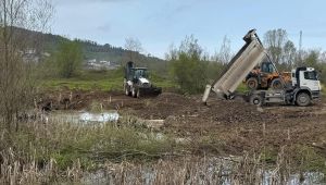 - Kaymakamlık ve Belediyeden ortak çalışma: Tehlike oluşturan Göletler kapatılıyor