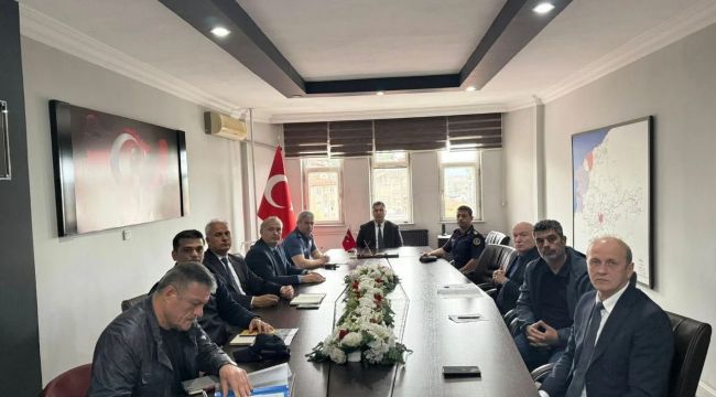 BOĞULMA VAKALARINA KARŞI ÖNLEM TOPLANTIIS YAPILDI...