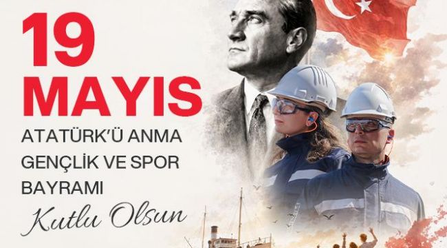 ERDEMİR 19 MAYIS'I KUTLADI...
