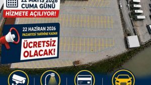 YENİ OTOPARK HİZMETE AÇILIYOR