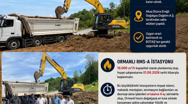 ORMANLI DOĞALGAZA KAVUŞUYOR!